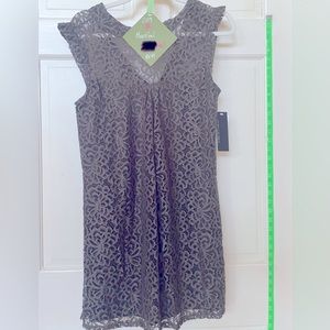 HEARTSOUL lace mini dress. Dark Olive in color. Size Large. NWT